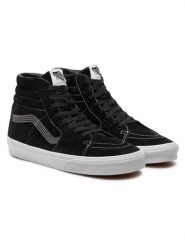 Vans Skórzane sneakersy "Sk8-Hi" w kolorze czarnym rozmiar: 36,5. Czarne obuwie sportowe damskie Vans, za kostkę, bez zapięcia. Za 217.99 zł.