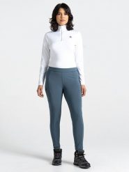 Dare 2b Legginsy funkcyjne "Melodic II" w kolorze niebieskoszarym rozmiar: 44. Niebieskie legginsy damskie Dare 2b, bez wzorów, z materiału, outdoorowe. Za 87.81 zł.