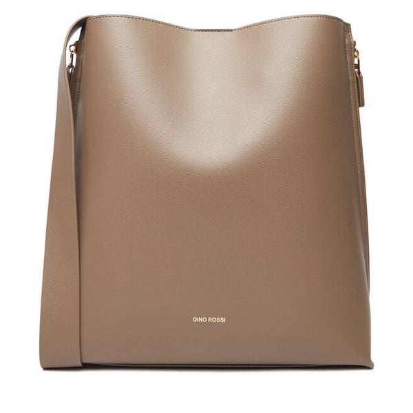 Torebka GINO ROSSI. Brązowe torebki klasyczne damskie Gino Rossi, bez dodatków. Za 329.99 zł.