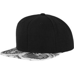 Czapka Z Daszkiem Sun King Snapback Cap. Białe czapki z daszkiem damskie FLEXFIT, bez wzorów, z materiału. Za 99.99 zł.