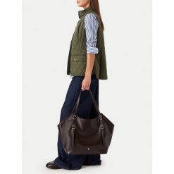 Torebka Beverly Hills Polo Club. Brązowe shopper bag Beverly Hills Polo Club, bez dodatków. Za 229.99 zł.