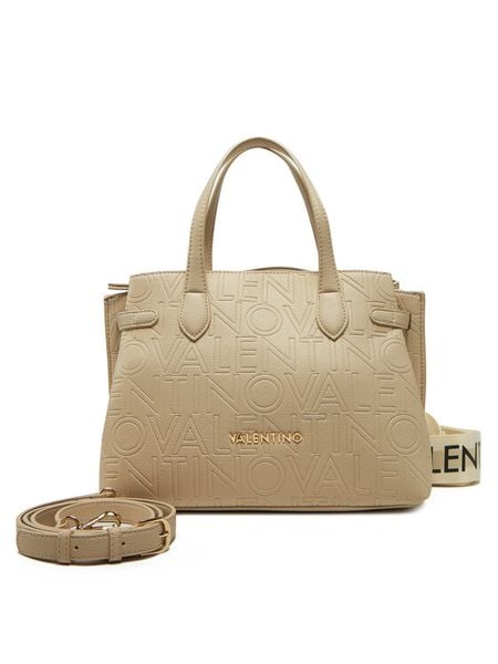 Valentino Torebka Pansy VBS8PG04 Kremowy. Białe torebki klasyczne damskie Valentino, ze skóry, bez dodatków. Za 489.99 zł.