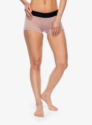 Bokserki termoaktywne damskie Sensor Merino Cordura Panties Boyshort. Czerwone bokserki damskie Sensor, bez wzorów, ze skóry. Za 142.99 zł.