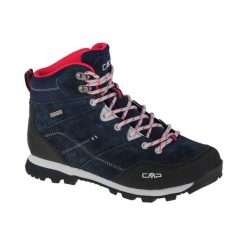 Buty trekkingowe damskie, CMP Alcor Mid. Niebieskie obuwie trekkingowe damskie CMP, z gumy, bez zapięcia. Za 379.99 zł.