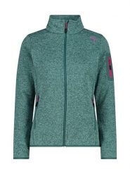 CMP Kurtka polarowa w kolorze zielonym rozmiar: 40. Zielone kurtki damskie CMP, bez wzorów, z materiału, bez kaptura. Za 157.35 zł.