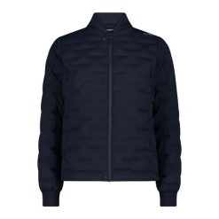 Damska kurtka puchowa CMP. Czarne kurtki sportowe damskie CMP, na zimę, bez wzorów, z puchu, bez kaptura. Za 699.00 zł.