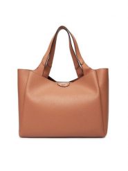 DKNY Torebka R43AYG32 Brązowy. Brązowe torebki klasyczne damskie DKNY, ze skóry, bez dodatków. Za 749.99 zł.