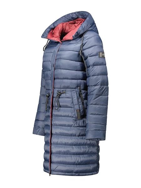 Canadian Peak Płaszcz pikowany "Batigeak" w kolorze granatowym rozmiar: XXL. Niebieskie płaszcze damskie Canadian Peak, xxl, bez wzorów, bez kaptura. Za 294.28 zł.