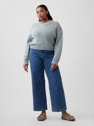 GAP Dżinsy - Comfort fit - w kolorze niebieskim rozmiar: W25. Niebieskie jeansy damskie GAP, z podwyższonym stanem. Za 96.14 zł.