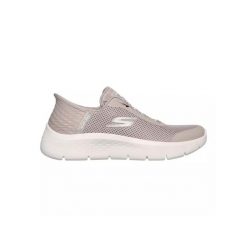Chaussures Femme GO WALK FLEX - GRAND ENTRY TPE Beige Beige Skechers. Brązowe obuwie sportowe damskie Skechers, z materiału, bez zapięcia, trekkingowe, Skechers Sport. Za 295.99 zł.
