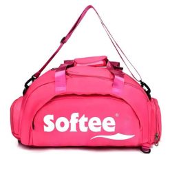 Torba sportowa Softee. Czerwone torby sportowe Softee, bez wzorów, z materiału. Za 163.00 zł.