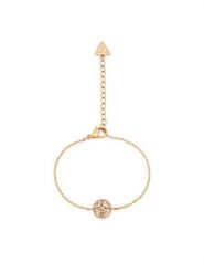 Guess Bransoletka JUBB06 397JW Złoty. Żółte bransoletki damskie Guess, ze stali. Za 249.99 zł.