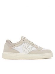 PINKO Sneakersy Mandy 10 SS0079 P076 Beżowy. Brązowe obuwie sportowe damskie Pinko, ze skóry, bez zapięcia. Za 569.99 zł.