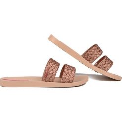 Klapki basenowe damskie Ipanema Renda II Fem. Brązowe klapki damskie Ipanema, bez wzorów, bez obcasa, bez zapięcia. Za 148.00 zł.