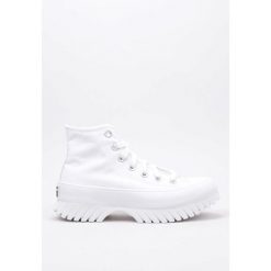 Buty Converse Lugged 2.0 Białe Damskie. Białe obuwie sportowe damskie Converse, ze skóry, bez zapięcia. Za 404.25 zł.