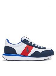 Polo Ralph Lauren Sneakersy RL03943101 Biały. Białe buty sportowe chłopięce Polo Ralph Lauren, ze skóry, bez zapięcia. Za 459.99 zł.