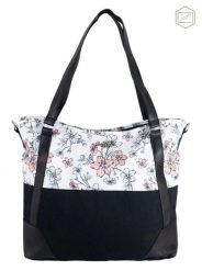 Torebka damska Insanity Blossom – biała 11L Meatfly. Białe torby na laptopa Meatfly, bez wzorów, z materiału, z nadrukiem. Za 186.99 zł.