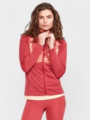 Craft Kurtka sportowa w kolorze czerwono-pomarańczowym rozmiar: XS. Pomarańczowe kurtki sportowe damskie Craft, xs, bez wzorów, bez kaptura. Za 173.99 zł.