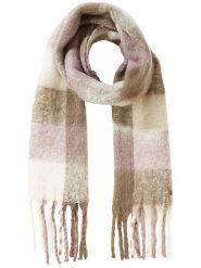 Camel Active Szal w kolorze oliwkowo-jasnoróżowo-białym rozmiar: onesize. Brązowe szaliki damskie Camel Active, z aplikacjami, z materiału. Za 131.43 zł.