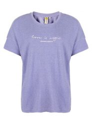 Roadsign Koszulka w kolorze fioletowym rozmiar: L. Różowe bluzki damskie Roadsign, l, bez wzorów, z bawełny, bez kołnierzyka, bez ramiączek. Za 43.99 zł.