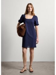 STEFANEL Sukienka w kolorze granatowym rozmiar: L. Niebieskie sukienki damskie Stefanel, bez wzorów, bez ramiączek. Za 208.99 zł.