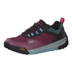 Buty sportowe damskie CMP LOTHAL z podeszwą VIBRAM. Czerwone obuwie sportowe treningowe CMP, rowerowe. W wyprzedaży za 299.99 zł.