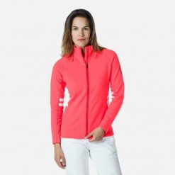 Bluza narciarska damska Rossignol W Hero Classique Clim Czerwona 22/23. Czerwone bluzy damskie Rossignol, na zimę, l, bez wzorów, bez kaptura. W wyprzedaży za 579.00 zł.