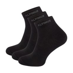 Skarpety Alpinus Split 3 pary Coolmax. Czarne skarpetki damskie Alpinus, bez wzorów. Za 49.99 zł.