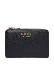 Guess Portfel Bolena Slg SWZG92 07156 Czarny. Czarne portfele damskie Guess, z aplikacjami, ze skóry. Za 219.99 zł.
