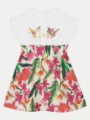 Guess Sukienka codzienna K5GK01 K6YW4 Kolorowy Regular Fit. Sukienki dziewczęce Guess, z aplikacjami, z bawełny, bez ramiączek, proste. Za 139.99 zł.