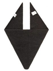 Zwillingsherz Chusta trójkątna "Uni " w kolorze czarnym - 100 x 36 cm rozmiar: onesize. Czarne chusty damskie Zwillingsherz, bez wzorów, z materiału. Za 73.95 zł.