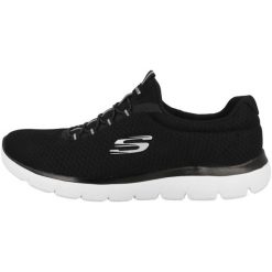 Buty do biegania damskie Skechers Sneaker Summits. Czarne obuwie sportowe damskie Skechers, z materiału, bez zapięcia, do biegania, Skechers Sport. Za 288.00 zł.