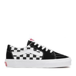 Tenisówki Vans. Czarne trampki damskie Vans, bez wzorów, bez zapięcia. Za 219.99 zł.