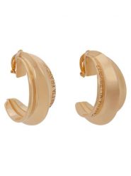 Elisabetta Franchi Klipsy OR-63B-51E2-V230 Złoty. Żółte kolczyki damskie Elisabetta Franchi, metalowe, z klipsem. Za 769.99 zł.