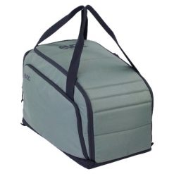 Torba podróżna – funkcja plecaka – 35 litrów – komora na buty – wodoodporna. Czarne torby podróżne EVOC, bez wzorów, z materiału. Za 347.00 zł.