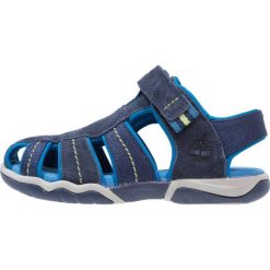 Timberland TIDEWATCH FISHERMAN Sandały trekkingowe sapphire hammer. Niebieskie sandały chłopięce Timberland, z gumy, z otwartym noskiem. W wyprzedaży za 209.30 zł.