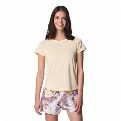Columbia Koszulka Bogata Bay 2072571758. Żółte koszulki sportowe damskie Columbia, m, bez wzorów, bez ramiączek. Za 129.99 zł.