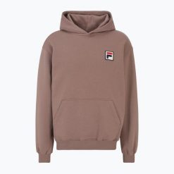 Bluza FILA Borgholm Hoody. Brązowe bluzy damskie Fila, s, bez wzorów, z bawełny, bez kaptura. Za 359.99 zł.