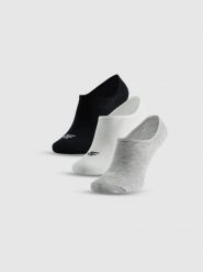 4F Skarpetki stopki (3-pack) damskie - multikolor 39-42. Skarpetki damskie 4F, bez wzorów, z materiału. Za 49.99 zł.