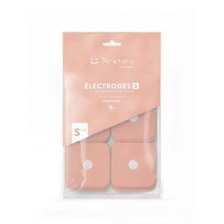 Elektrody Pinktens S - Zestaw 12 sztuk. Brązowe paski damskie BLUETENS, bez wzorów. Za 119.99 zł.