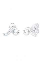 Elli Damskie kolczyki sztyfty Fale Trend w srebrze próby 925 Sterling Silver Kolczyki 1 ct. Szare kolczyki damskie Elli, srebrne, na sztyftcie. Za 148.99 zł.