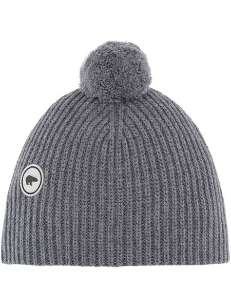 Eisbär Czapka "Mirna" w kolorze szarym rozmiar: onesize. Szare czapki damskie Eisbär, z aplikacjami, z kaszmiru. Za 212.80 zł.