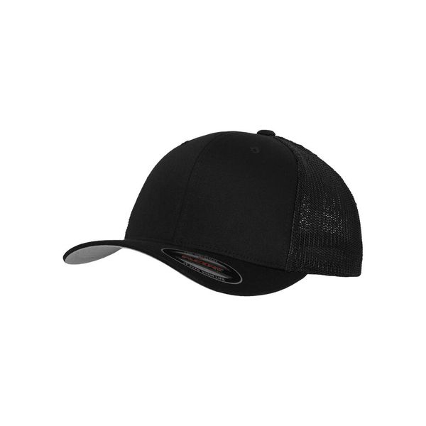 Czapka Trucker Flexfit Camo. Czarne czapki damskie Brandit, bez wzorów, z bawełny. Za 128.00 zł.