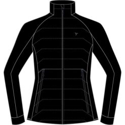 Kurtka damska zapinana na zamek Silvini Sillaro. Czarne kurtki damskie Silvini, bez wzorów, bez kaptura. Za 429.00 zł.