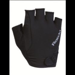 Rękawiczki rowerowe Roeckl Basel. Czarne rękawiczki damskie Roeckl, bez wzorów. Za 156.00 zł.