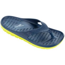 Klapki basenowe Aquafeel "Livingston". Niebieskie klapki damskie AQUAFEEL, bez wzorów, bez obcasa, bez zapięcia. Za 139.99 zł.