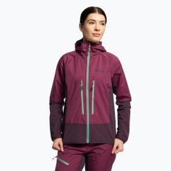Kurtka skiturowa damska Jack Wolfskin Alpspitze Hoody. Fioletowe kurtki damskie Jack Wolfskin, na zimę, s, bez wzorów, bez kaptura. W wyprzedaży za 669.15 zł.
