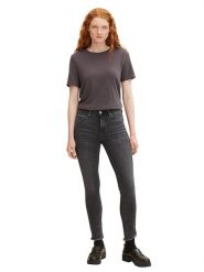 Tom Tailor Dżinsy - Skinny fit - w kolorze szarym rozmiar: W28. Szare jeansy damskie Tom Tailor, z podwyższonym stanem. Za 96.83 zł.