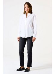 Garcia Dżinsy "Celia" - Regular fit - w kolorze czarnym rozmiar: W30. Czarne jeansy damskie Garcia, z podwyższonym stanem. Za 217.99 zł.