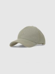 4F Czapka z daszkiem strapback uniseks - khaki Uniwersalny. Brązowe czapki z daszkiem damskie 4F, na lato, bez wzorów, z syntetyku. W wyprzedaży za 39.99 zł.